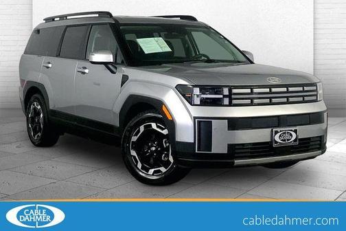 Shimmering Silver 2025 Hyundai SANTA FE SEL