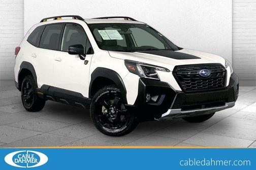 Crystal White Pearl 2024 Subaru Forester Wilderness