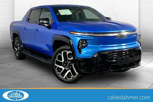 Rip Tide Blue 2025 Chevrolet Silverado EV RST