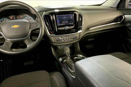 Mosaic Black Metallic 2021 Chevrolet Traverse LS