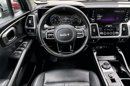 Silky Silver 2024 Kia Sorento Hybrid EX