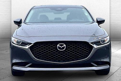 Machine Gray Metallic 2025 Mazda Mazda3 FWD w/Preferred Package