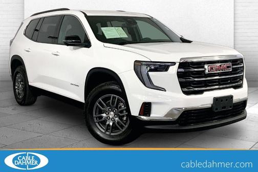 Summit White 2025 GMC Acadia Elevation