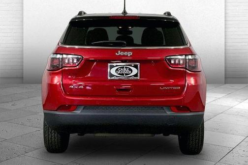 Red 2025 Jeep Compass Limited