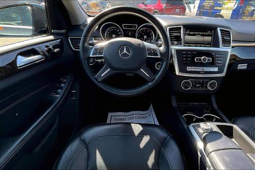 Steel Gray Metallic 2014 Mercedes-Benz M-Class ML 350 4MATIC