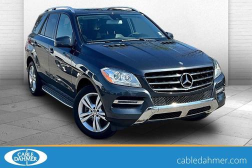 Steel Gray Metallic 2014 Mercedes-Benz M-Class ML 350 4MATIC