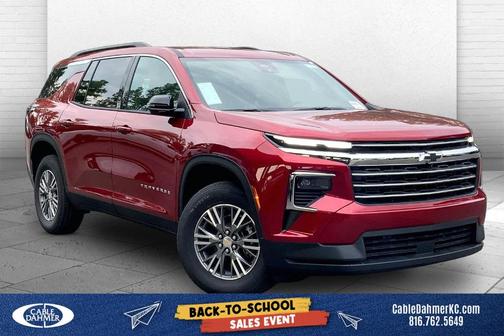 Radiant Red 2026 Chevrolet Traverse LT