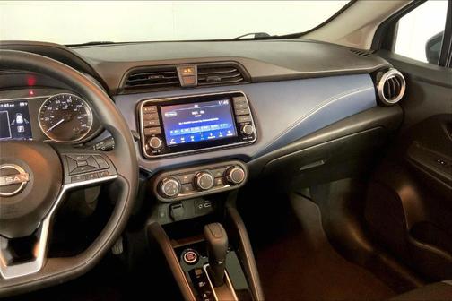 Black 2025 Nissan Versa 1.6 SV