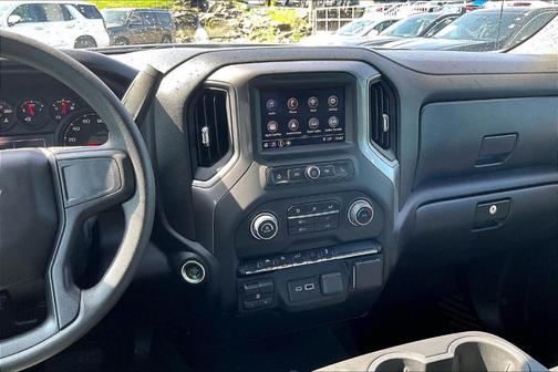 Summit White 2025 Chevrolet Silverado 1500 Custom