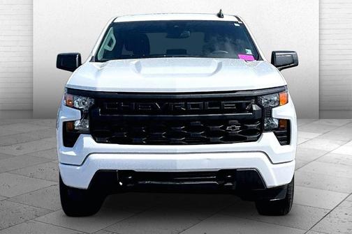 Summit White 2025 Chevrolet Silverado 1500 Custom