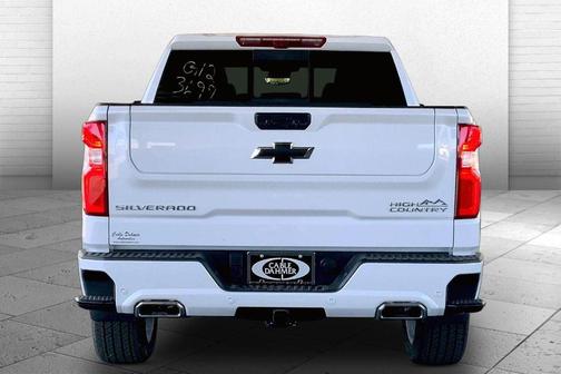 Polar White 2026 Chevrolet Silverado 1500 High Country