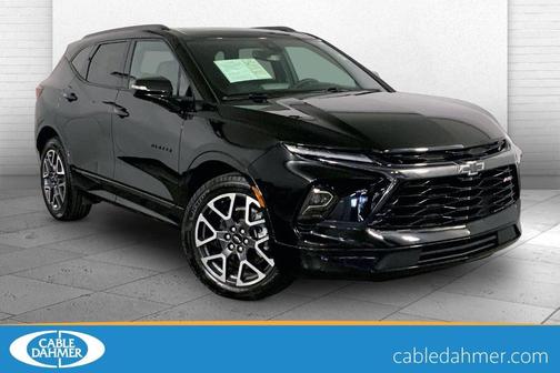 Black 2025 Chevrolet Blazer RS