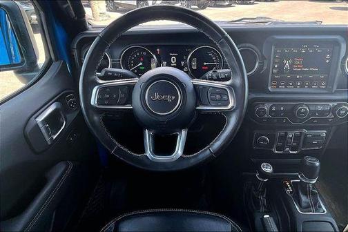 Hydro Blue Pearlcoat 2023 Jeep Wrangler 4xe Sahara