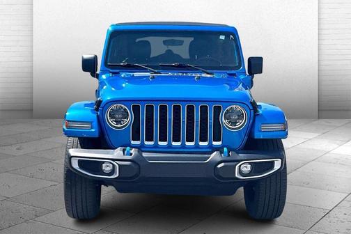 Hydro Blue Pearlcoat 2023 Jeep Wrangler 4xe Sahara