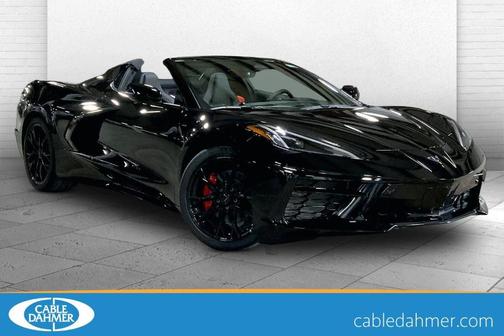 Black 2026 Chevrolet Corvette Stingray w/2LT