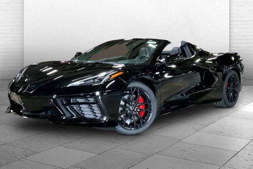 Black 2026 Chevrolet Corvette Stingray w/2LT