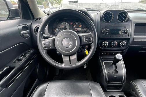Black Clearcoat 2015 Jeep Patriot High Altitude