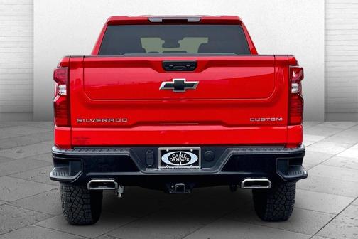Red 2026 Chevrolet Silverado 1500 Custom Trail Boss