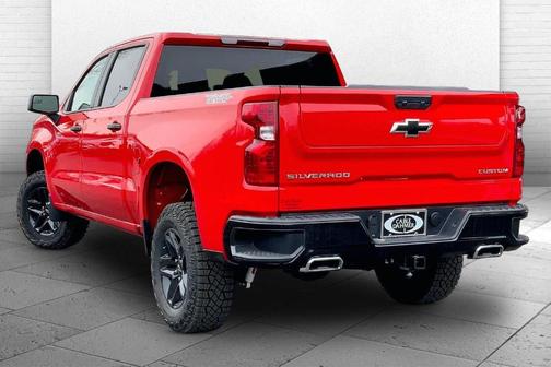 Red 2026 Chevrolet Silverado 1500 Custom Trail Boss