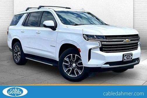 Summit White 2021 Chevrolet Tahoe LT