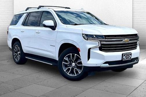 Summit White 2021 Chevrolet Tahoe LT