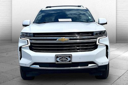 Summit White 2021 Chevrolet Tahoe LT