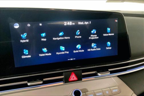 Gray 2025 Hyundai ELANTRA HEV Limited