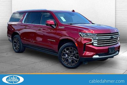 Radiant Red 2024 Chevrolet Suburban High Country