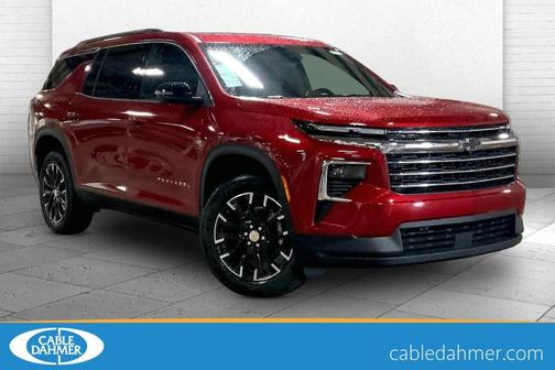 Radiant Red 2026 Chevrolet Traverse LT