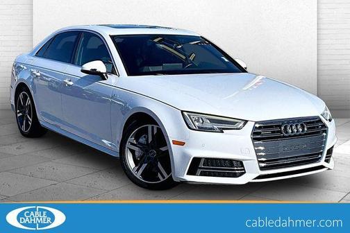 Glacier White Metallic 2017 Audi A4 2.0T Premium Plus