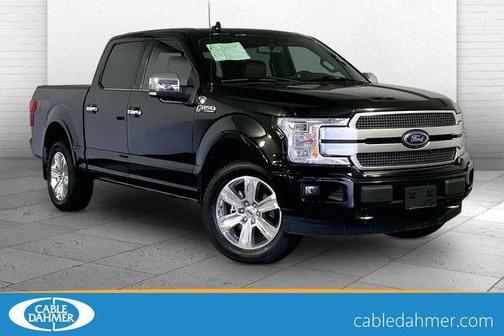 Agate Black Metallic 2020 Ford F-150 Platinum