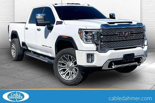 White Frost Tri-Coat 2021 GMC Sierra 2500 Denali