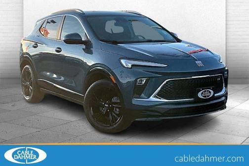 Ocean Blue Metallic 2024 Buick Encore GX Sport Touring