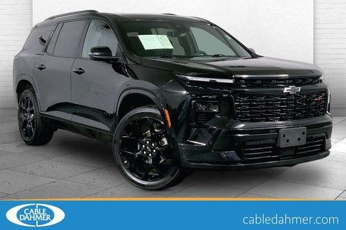 Mosaic Black Metallic 2025 Chevrolet Traverse RS