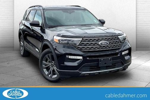 Agate Black Metallic 2021 Ford Explorer XLT