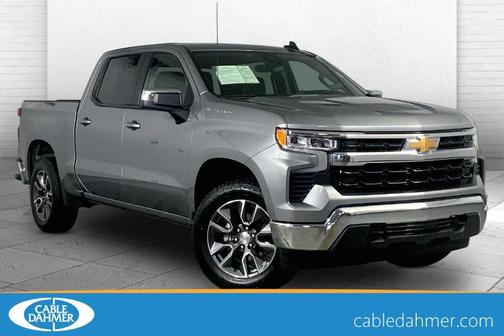 Sterling Gray Metallic 2024 Chevrolet Silverado 1500 LT