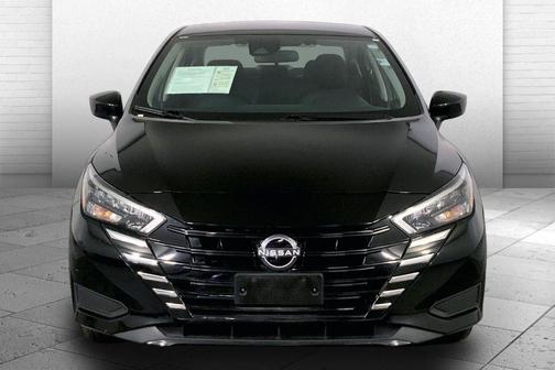 Black 2025 Nissan Versa 1.6 SV