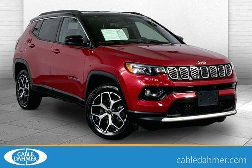 Red 2025 Jeep Compass Limited