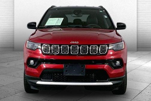 Red 2025 Jeep Compass Limited