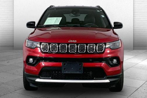 Red 2025 Jeep Compass Limited