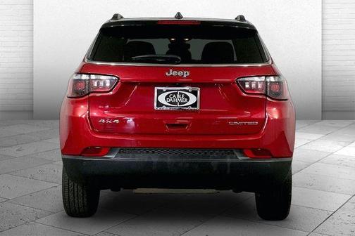 Red 2025 Jeep Compass Limited