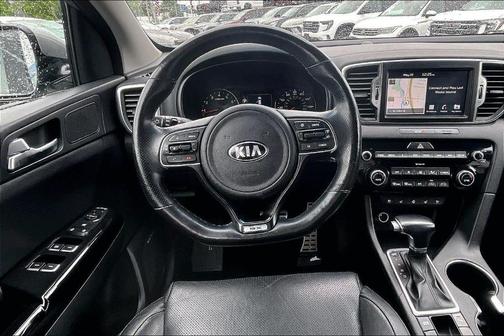 Steel Gray 2019 Kia Sportage SX Turbo