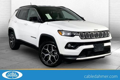 Bright White Clearcoat 2025 Jeep Compass Limited