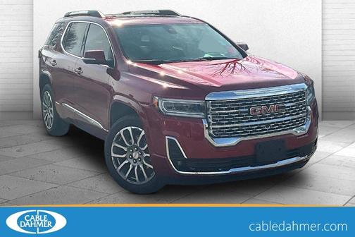 Volcanic Red 2023 GMC Acadia Denali