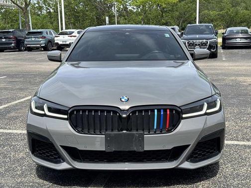 Amber 2021 BMW M550 i Xdrive