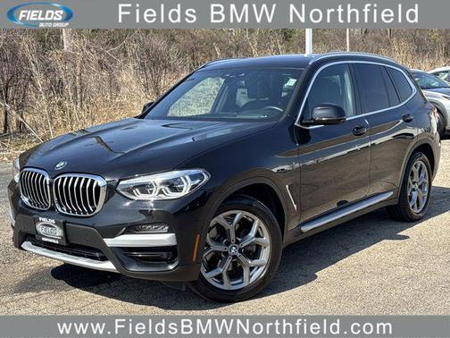 Black Sapphire Metallic 2021 BMW X3 xDrive30i