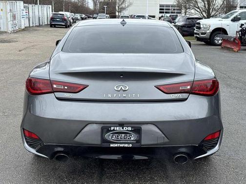 Graphite Shadow 2018 INFINITI Q60 3.0T LUXE