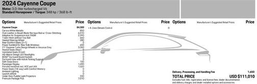 2024 Porsche Cayenne Cayenne