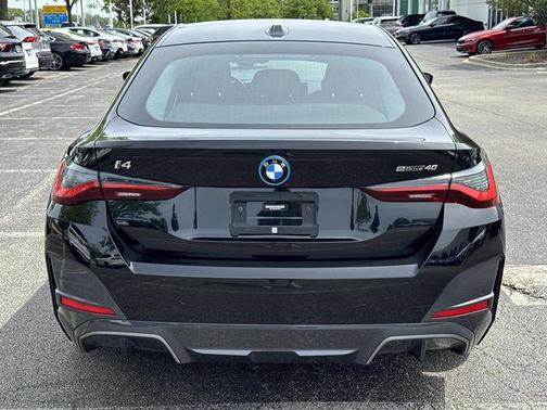 Black Sapphire Metallic 2023 BMW i4 Gran Coupe eDrive40