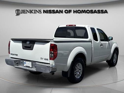 Glacier White 2020 Nissan Frontier SV